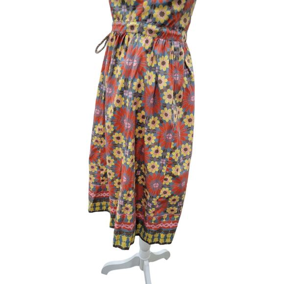 Plenty by Tracy Reese Womens Floral Corset Halter Dress 2 Vintage Romantic Style - Picture 7 of 14